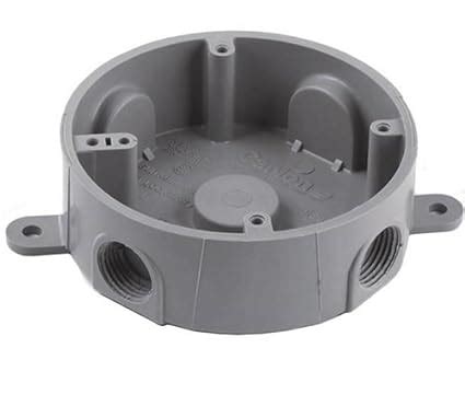 carlon pvc round outdoor junction box e365dr|E365DR .